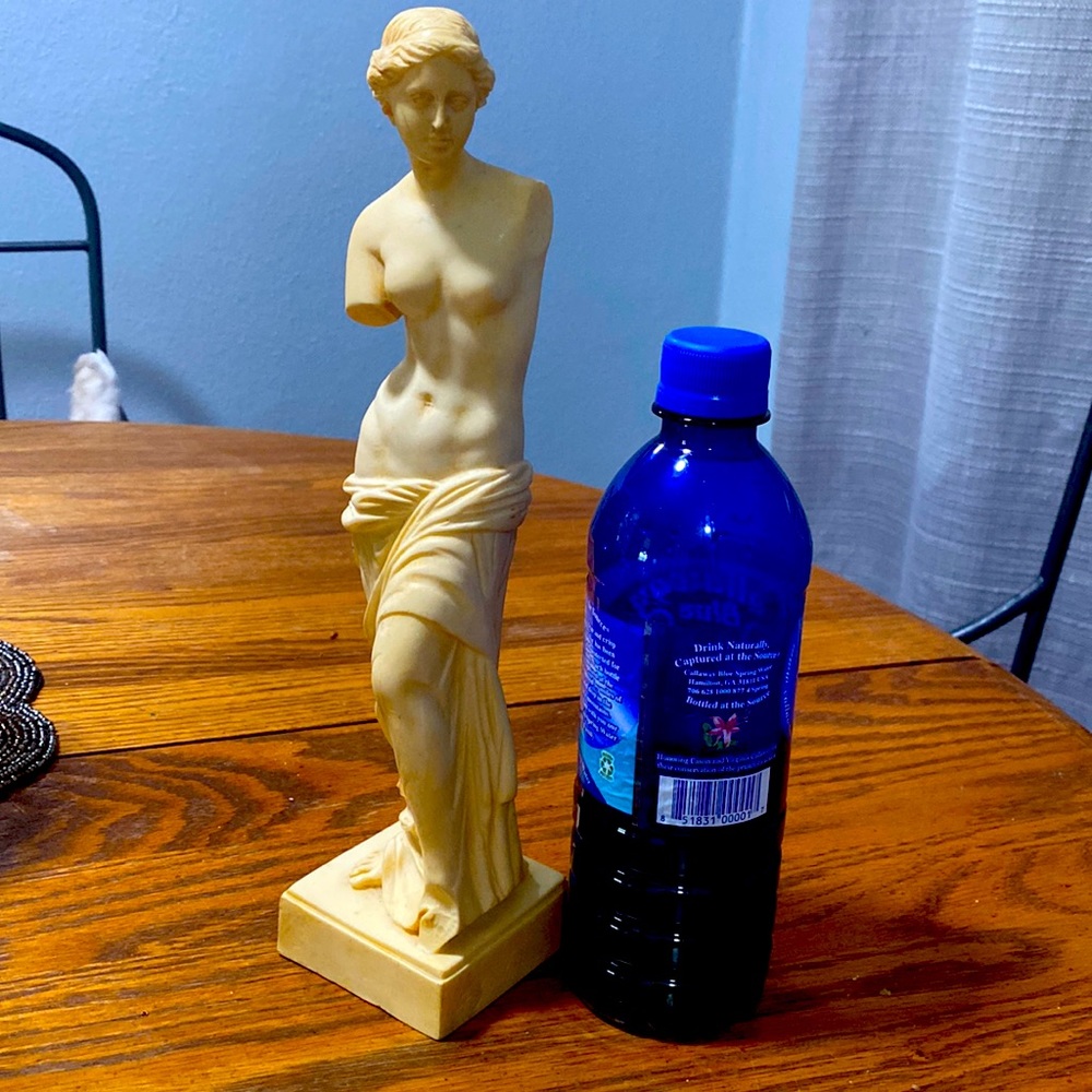 A Santina figurine